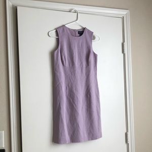 Lavender Ann Taylor Classic Sheath Dress